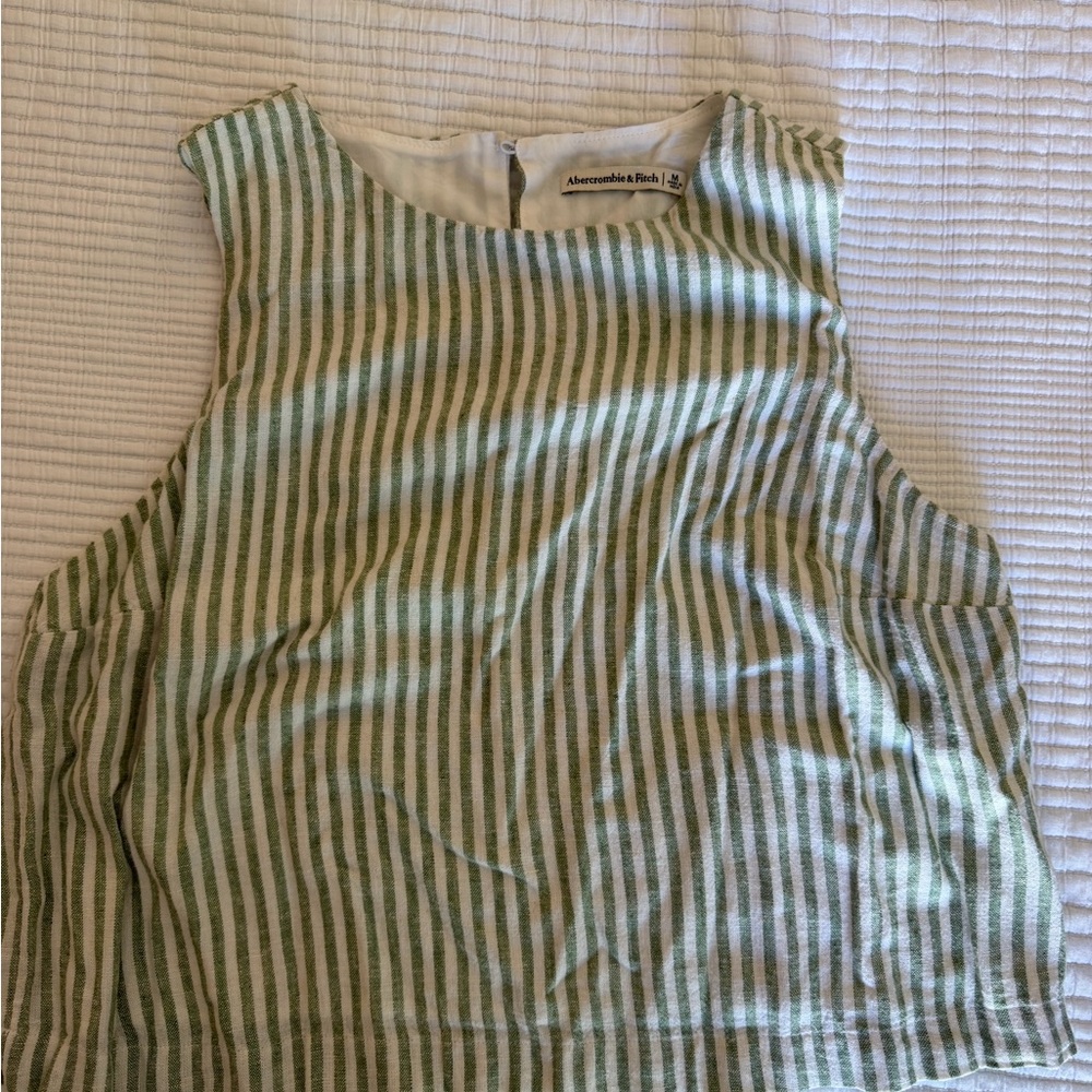 Abercrombie & Fitch Green and White Set